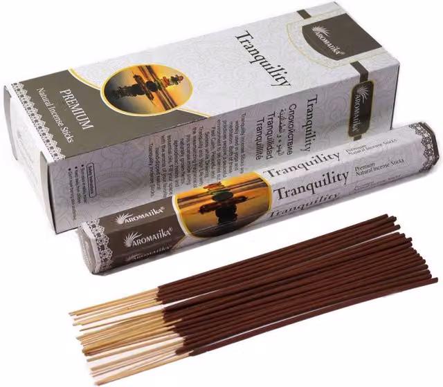 KDMD Aromatika Charcoal-Free Hexagonal Incense Sticks in Tranquility Scent, Brown – 1