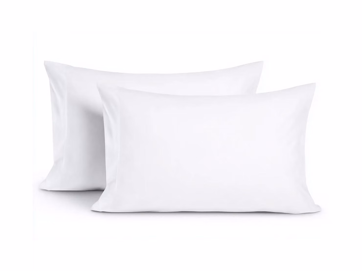 Home Sweet Home UK White Microfibre Pillowcase Set of 2 with Envelope Closure, W: 48 cm x L: 74 cm – 2