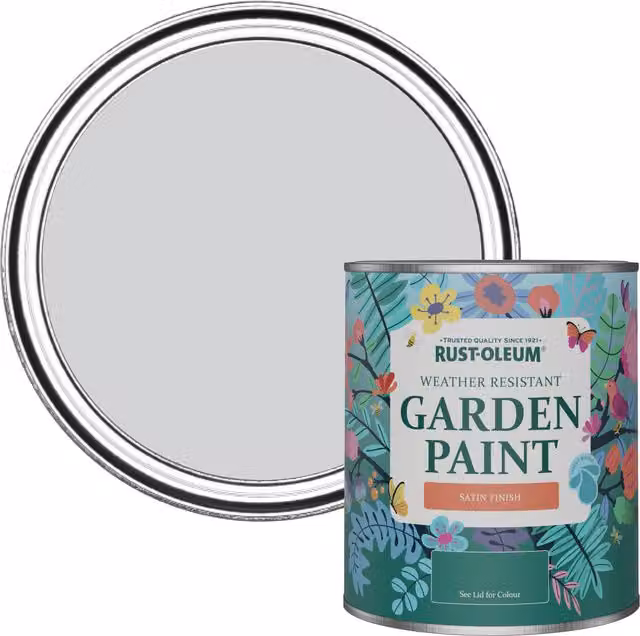 Rust-Oleum Garden Paint in Satin Finish, Purple, 0.75 l
