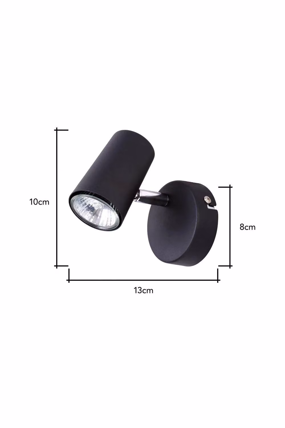 BHS Lighting Barley Adjustable Spotlight Ceiling Light in Black – 4