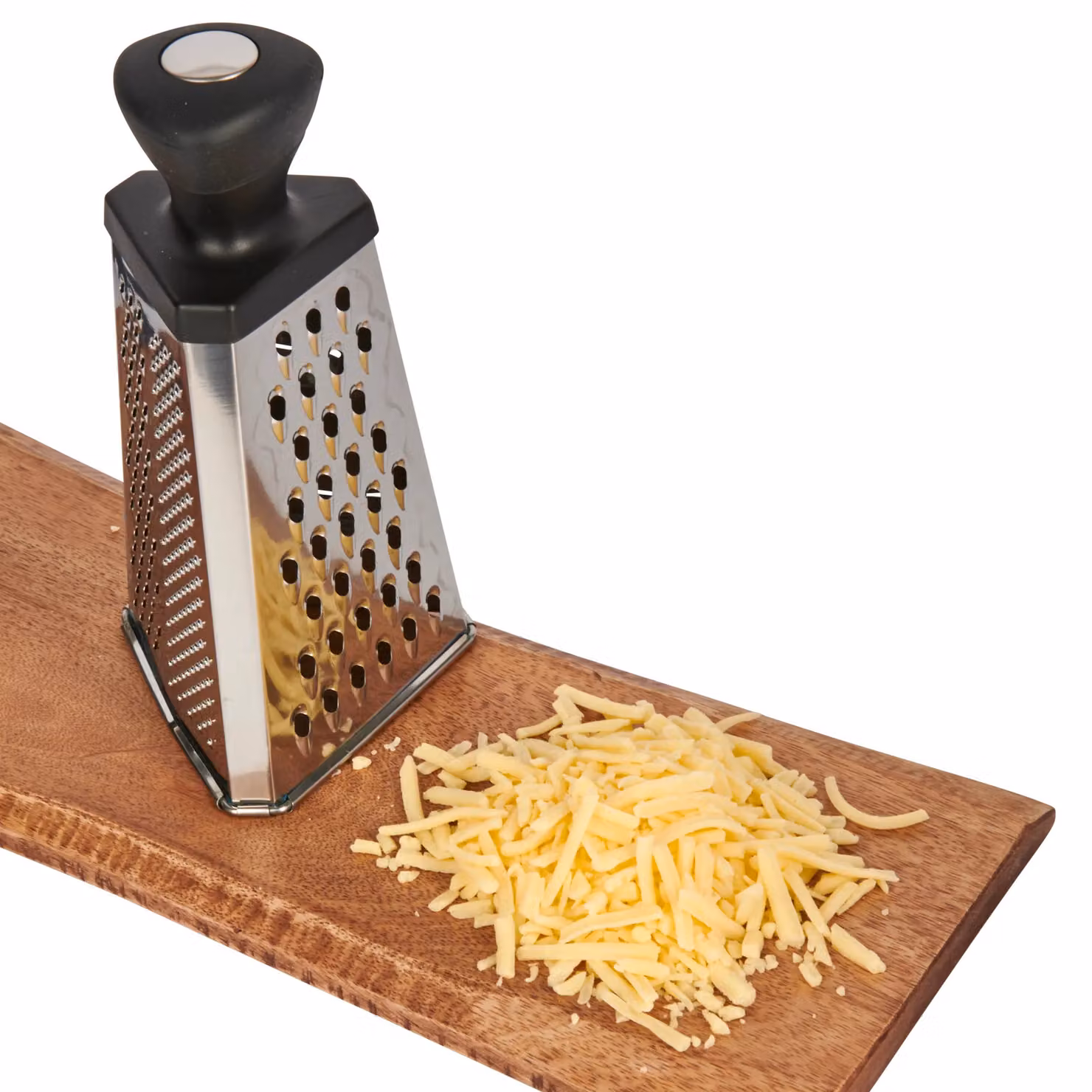 KitchenCraft Stainless Steel Triangular Box Grater with Multiple Blades, Silver – 2