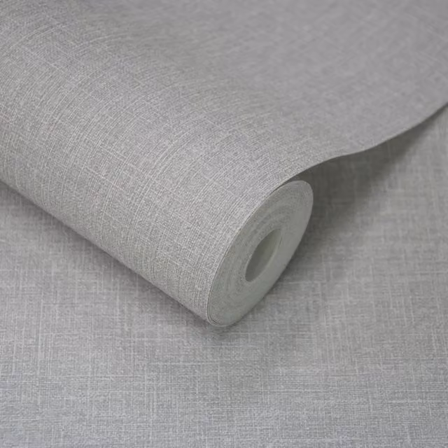 Grandeco Cirrus Scrubbable Animal Pattern Wallpaper in Grey