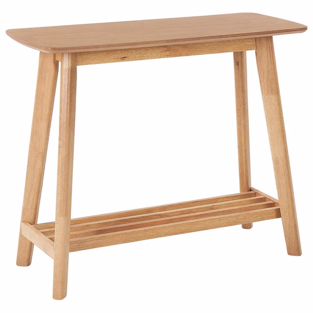 Wyld and Coco Rustic Brown MDF Console Table, W/D/H: 90 x 40 x 75 cm – 2
