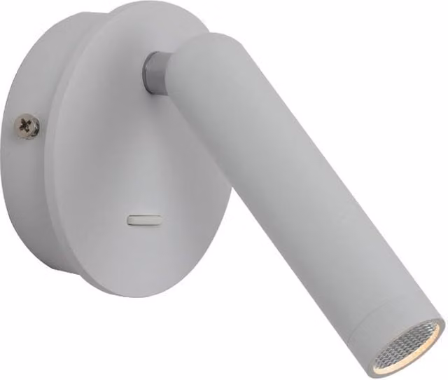 Netlighting Carda LED Reading Wall Light in White with 3000K Warm White Light