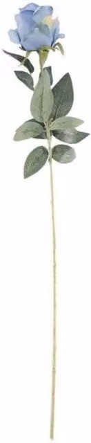 KDMD Arundel Blue Artificial Rose Flowers, 4 Pack