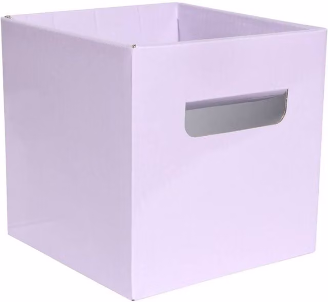 KDMD Pearlised Lavender Bouquet Box, Purple, W/D/H: 15 x 15 x 15 cm, Pack of 10