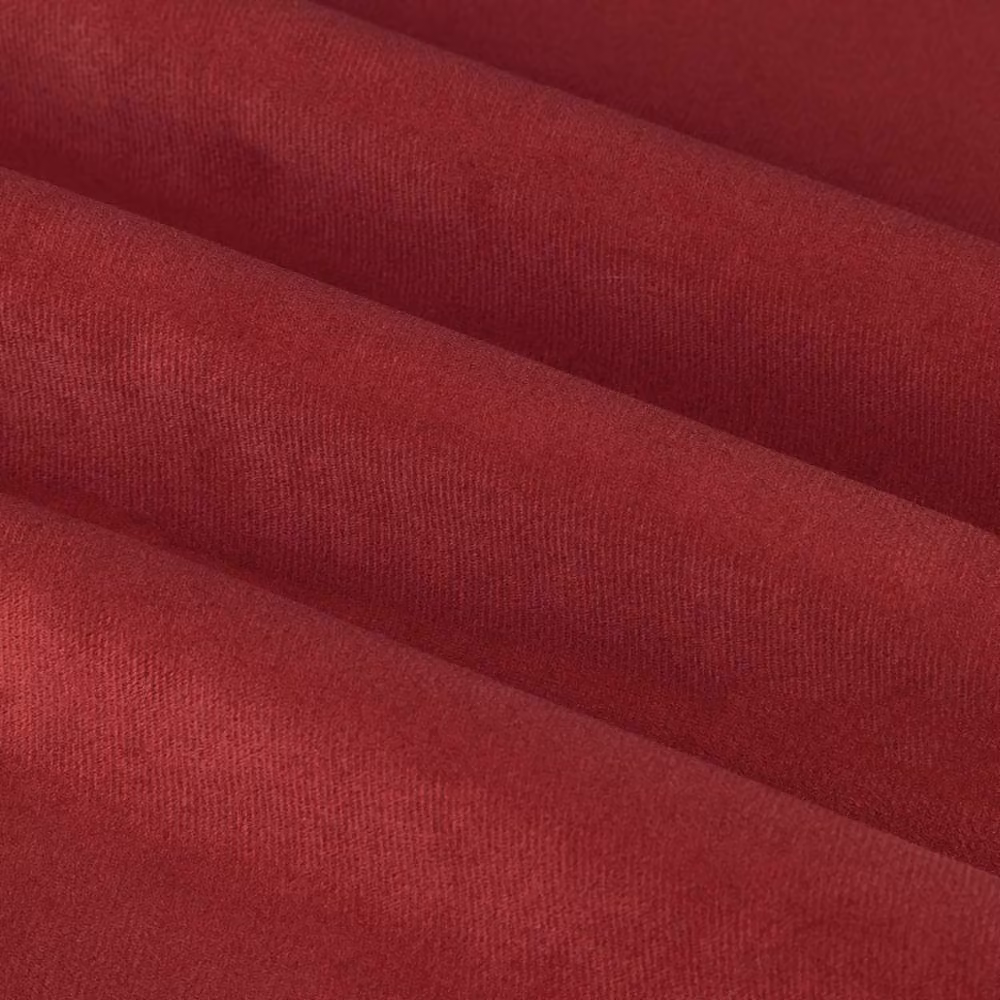 Furn Burgundy Velvet 100% Blackout Eyelet Curtain Pair, Width: 168 cm, Drop: 183 cm – 5