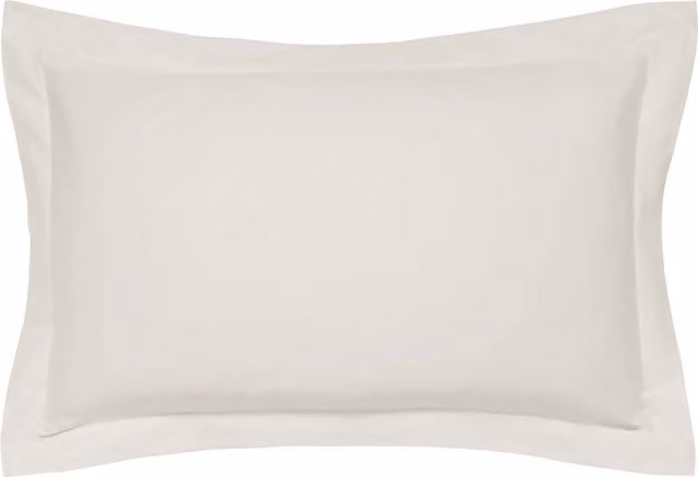 Bedeck of Belfast 1951 Luxury 600 Thread Count Egyptian Cotton Oxford Pillowcase in Beige – 1