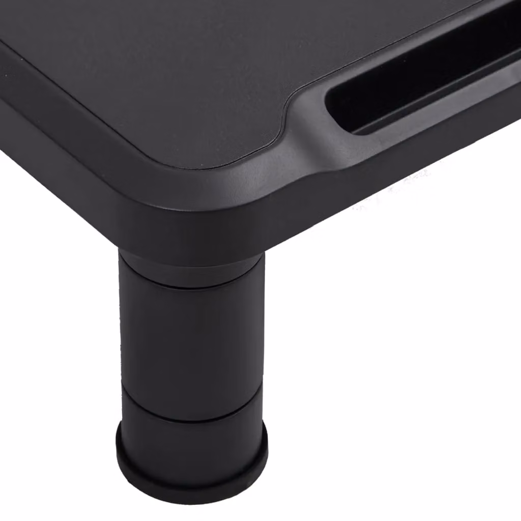 Berkfield Home Monitor Stand Black W/D/H: 38 x 24 x 10.5 cm – 4