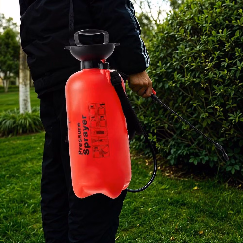 EONLION Red Manual Garden Pressure Sprayer, 5 l – 3