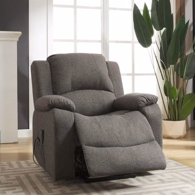 Artemis Home Marldon Electric Riser Recliner with Massage and Heat in Dark Grey – 1