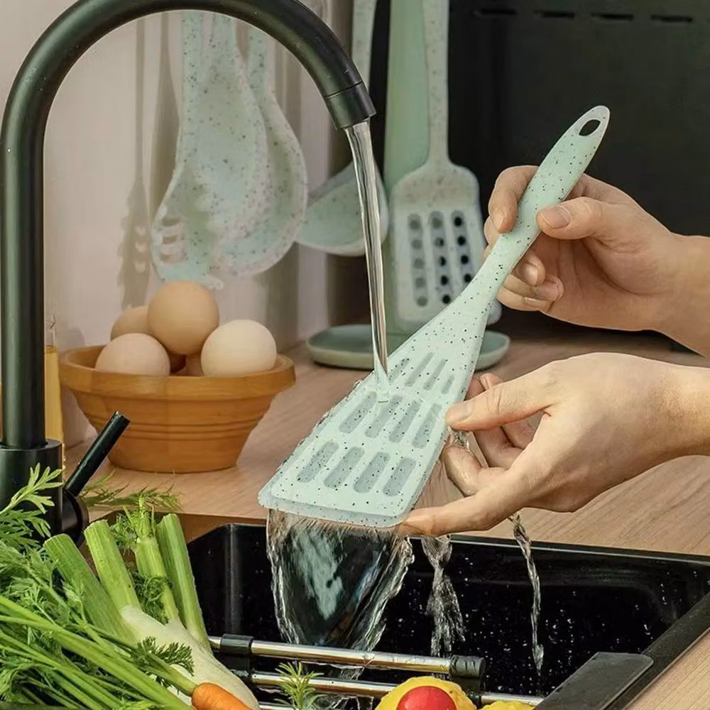 SPETLEK 7-Piece Green Silicone Kitchen Utensils Set – 3