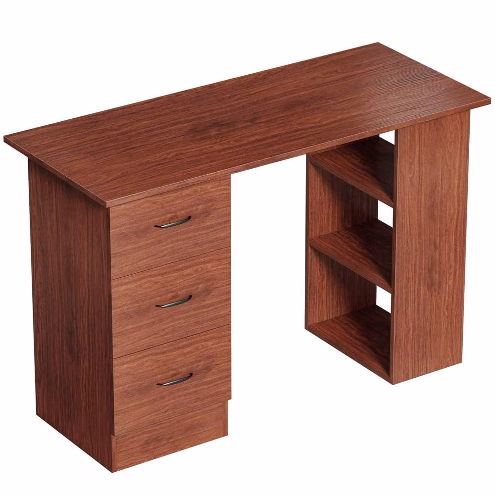 Wyld Haus Mimi Modern Writing Desk in Brown, W: 120 cm, H: 72 cm – 2