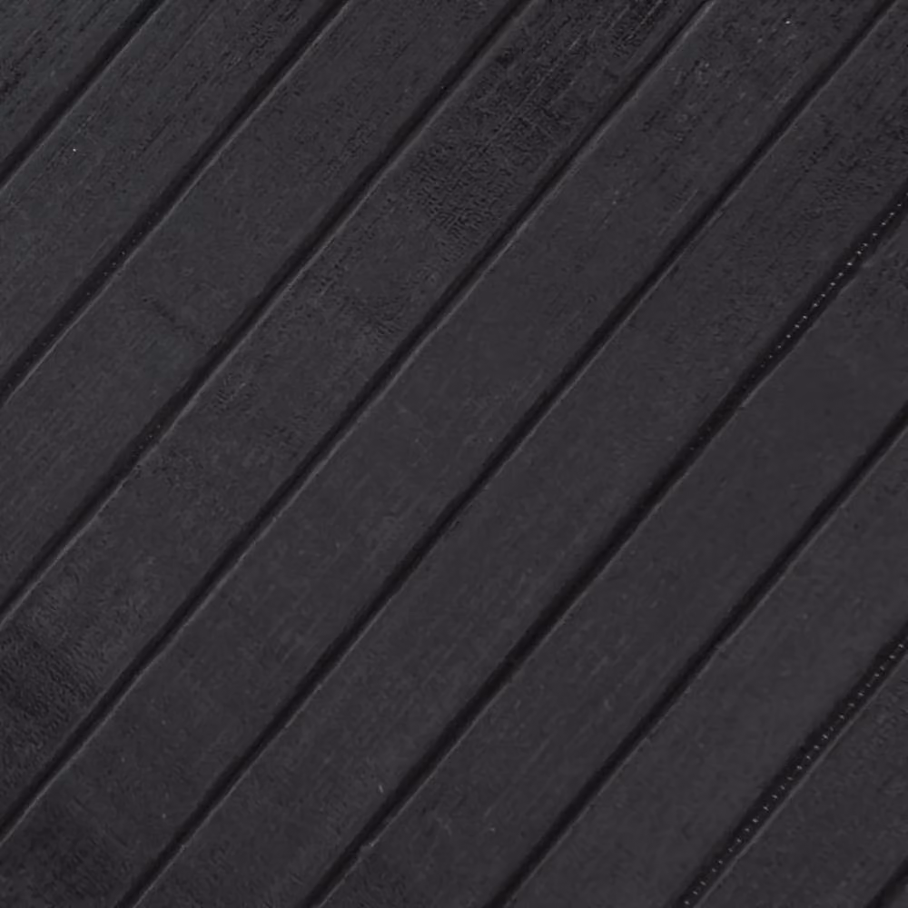 Berkfield Home Rectangular Striped Rug in Grey and Black, W/D: 80 x 100 cm – 4