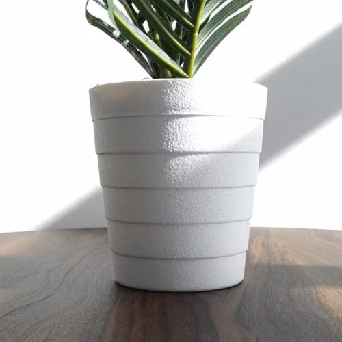 Leaf UK Pack of 6 Green Artificial Mini Palm Trees for Tabletop Display, Height: 50 cm – 3