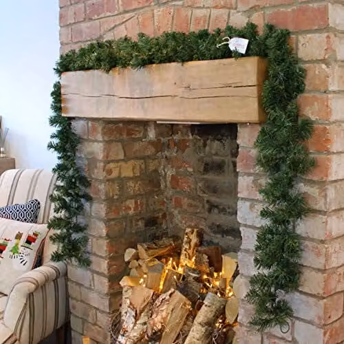 Samuel Alexander Plain Green Pine Christmas Garland – 2