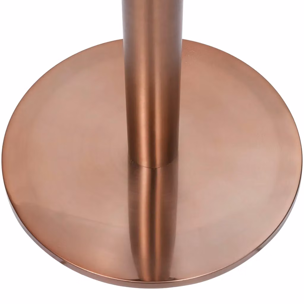 Berkfield Home Gold and Stainless Steel Bistro Table Leg, W: 45 cm, H: 107 cm – 3