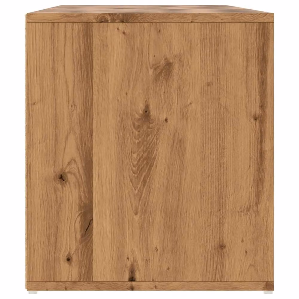 Berkfield Home Artisan Oak Corner Cabinet in Brown, W/D/H: 200 x 40 x 45 cm