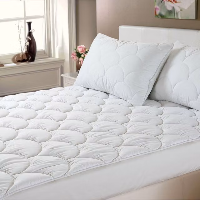 Velosso Luxury Mattress Topper in White, Double