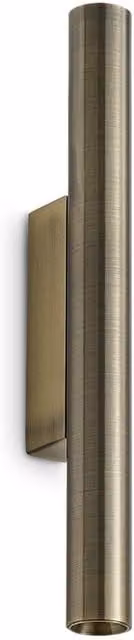 Netlighting Look Up & Down Wall Lamp in Gold Brass with 2x LED 900lm 3000K Warm White