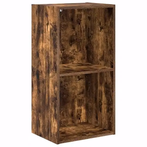 vidaXL Oak Bookcase in Brown, W/D/H: 40 x 30 x 77 cm – 1