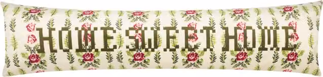 Make it a Home Floral Draught Excluder in Willow Green and Multicolour