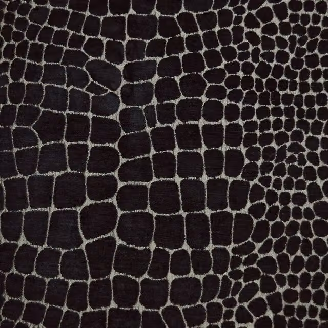 Terrys Kilimanjaro Fabric in Silver and Black