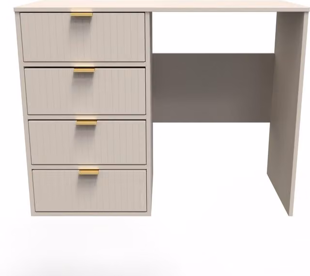 Ready Assembled 2 U Bexley 4 Drawer Vanity in Taupe – 1