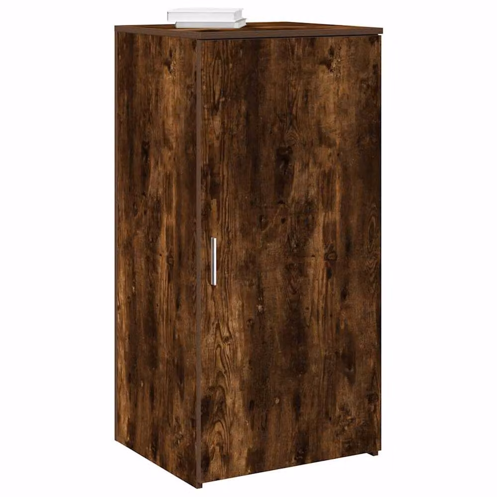 Berkfield Home Smoked Oak Storage Cabinet in Brown, W/D/H: 45 x 45 x 103.5 cm – 2