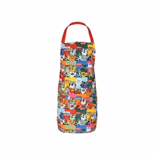 Dexam Vintage Kellogg's Pop Art Frosties Children's Cotton Apron in White and Multicolour – 1