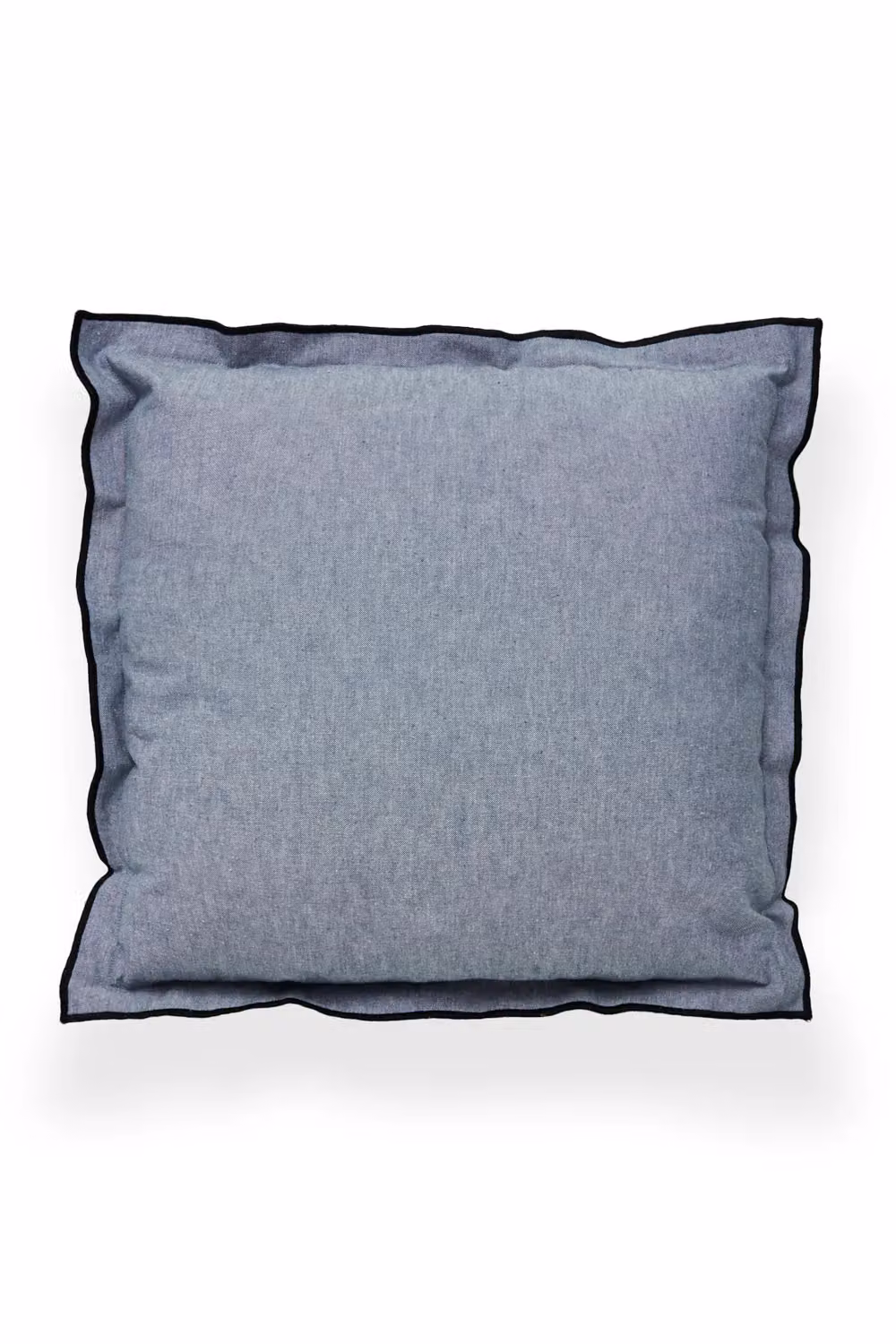 BHS Blue Square Plain Cushion, W/D/H: 45 x 45 x 45 cm – 2