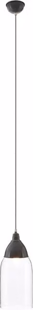 Fifty Five South Orsina Scandinavian Adjustable Pendant Light in Grey and White with Glass and Metal Shade