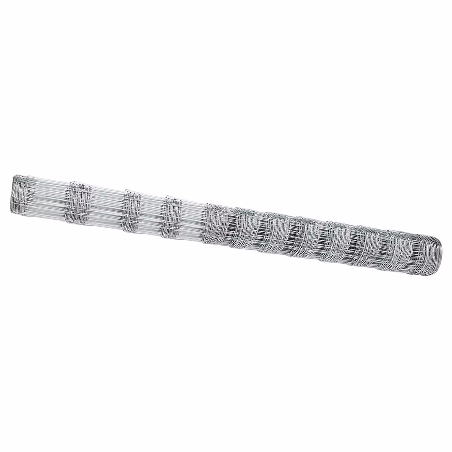 Berkfield Home Field Fence Galvanised Steel in Silver/Grey, H: 140 cm, W: 25 m – 2