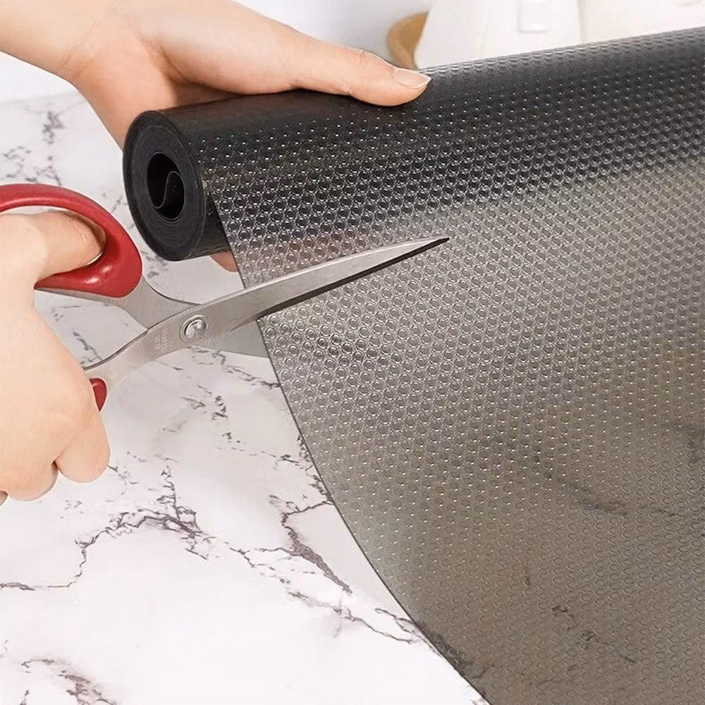 PAWNORA Non Slip Drawer Mat and Shelf Liner, Black, W: 45 cm, L: 500 cm – 2