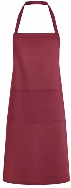 Karlowsky Denmark Apron in Dark Red