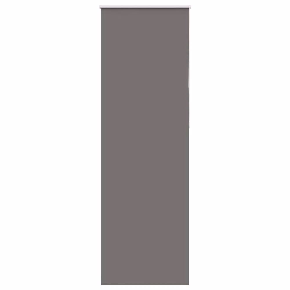Berkfield Home Grey Blackout Roller Blind, Thermal Insulating Polyester, W: 65 cm, H: 210 cm – 2