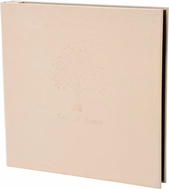 Lifeideas 600 Pocket PU Photo Album in Beige