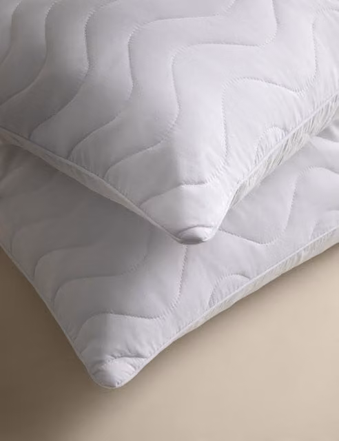 Body Sensor™ 2 Pack Medium Climate Regulating Pillows, White