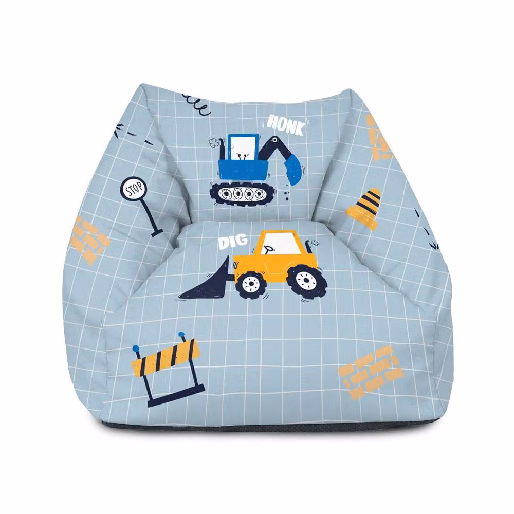 rucomfy Dig-It Snuggle Chair Bean Bag for Kids in Multicolour – 2
