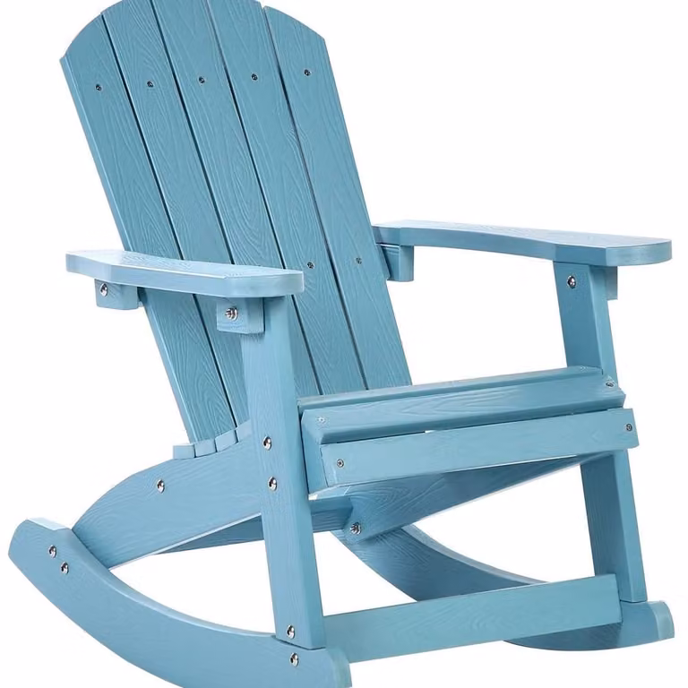 Wyld and Coco Garden Kids Rocking Chair in Blue