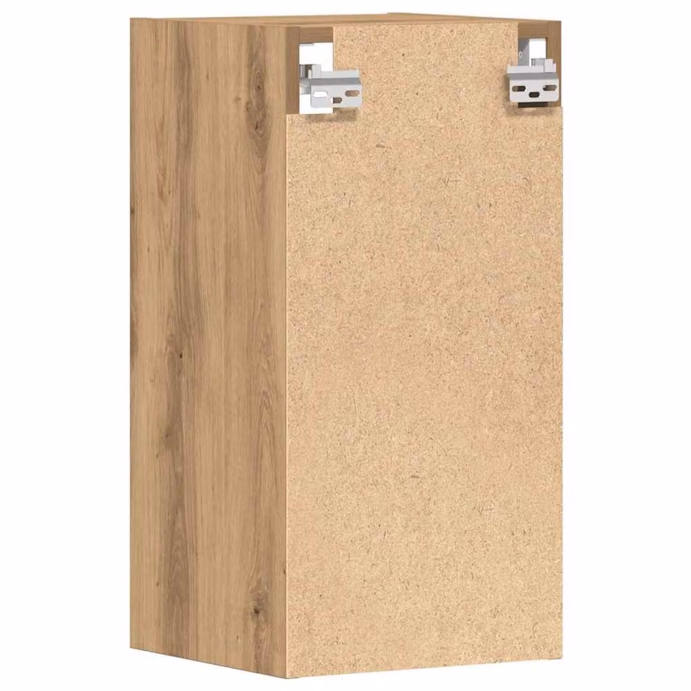 Berkfield Home Artisan Oak Hanging Kitchen Cabinet, Brown, W/D/H: 30 x 29.5 x 60 cm – 4