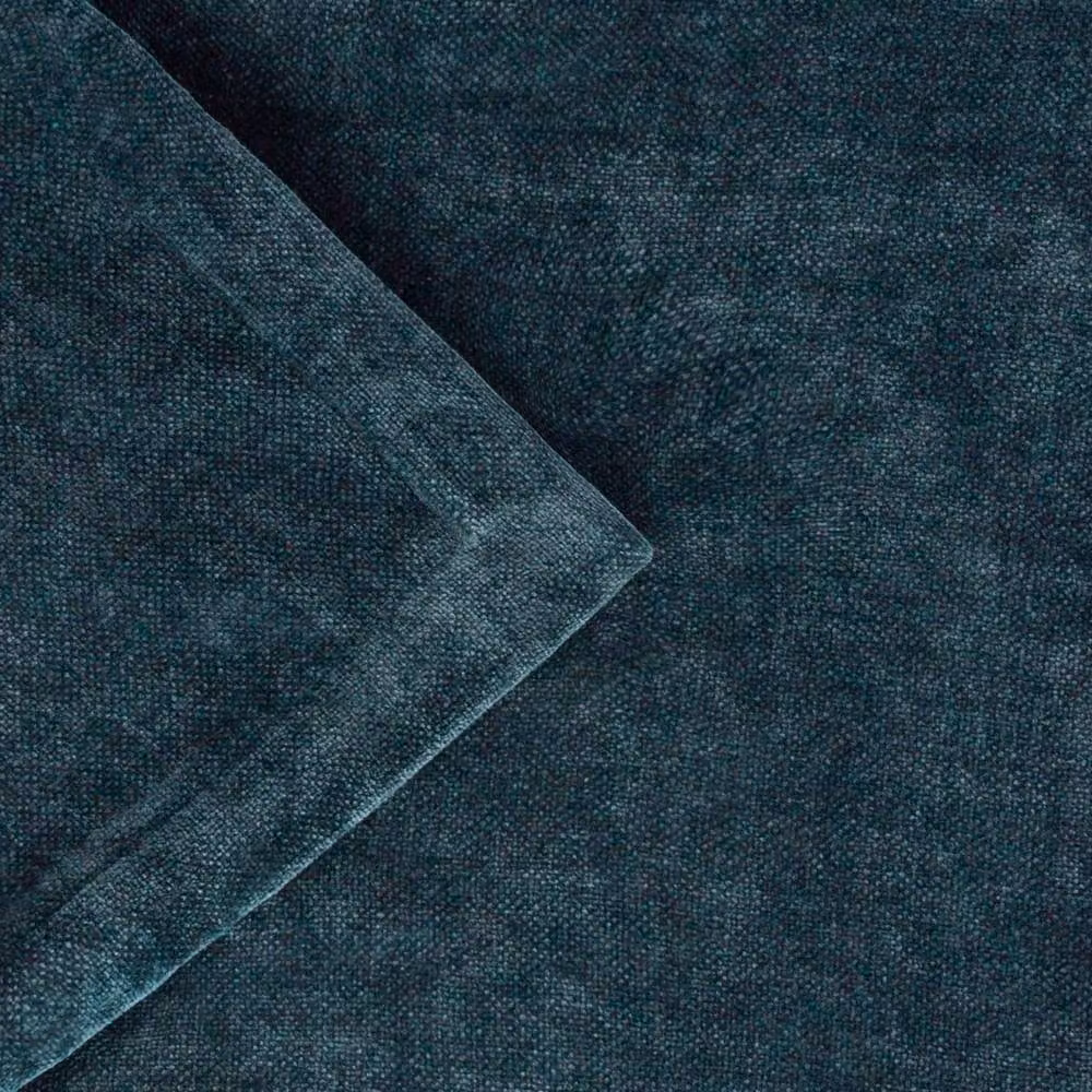 Yard Heavy Chenille Velvet Throw in Blue, W: 150 cm, L: 200 cm – 3