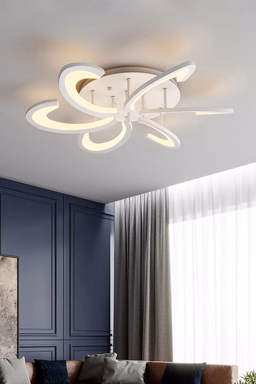 Living and Home Special Design LED Ceiling Panel Light in White – 2