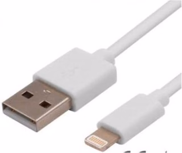 Apple Lightning USB Charging Cable, White, 1.5m