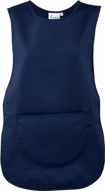 Premier Plain Pocket Tabard in Blue, Size: 3XL