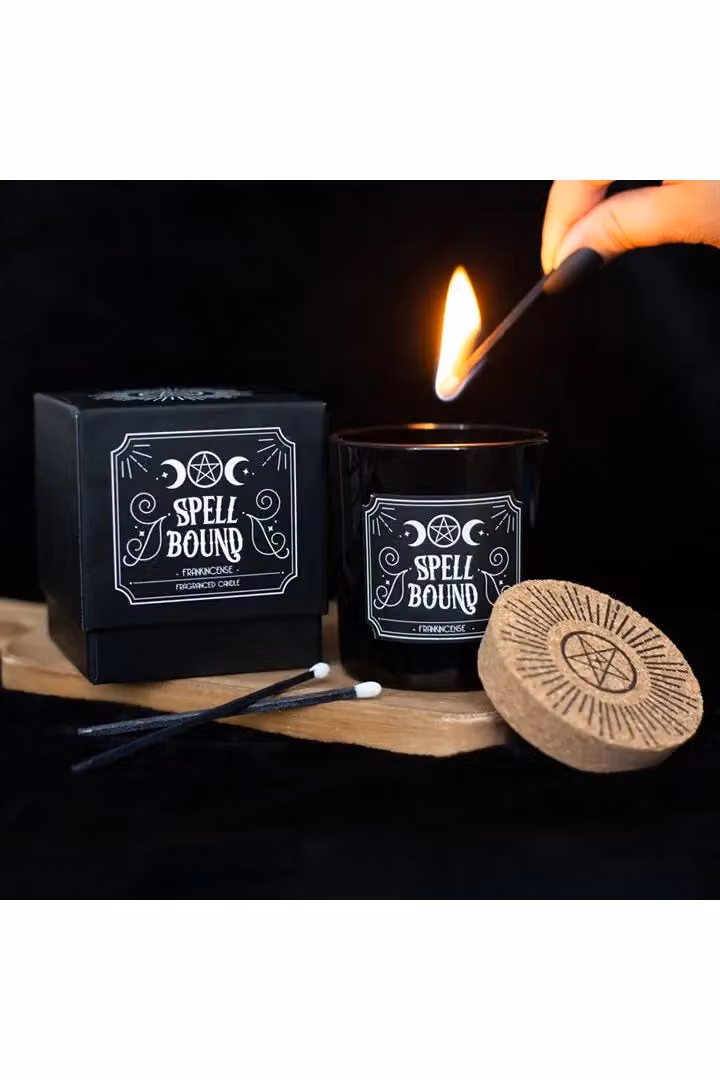 KDMD Spell Bound Frankincense Candle in Black – 3