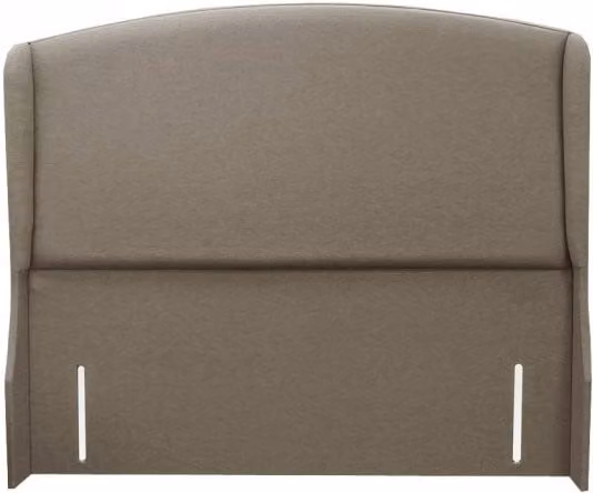 ASC Duke Grand Lux Fabric Floor Standing Headboard in Grey, 5ft King Size