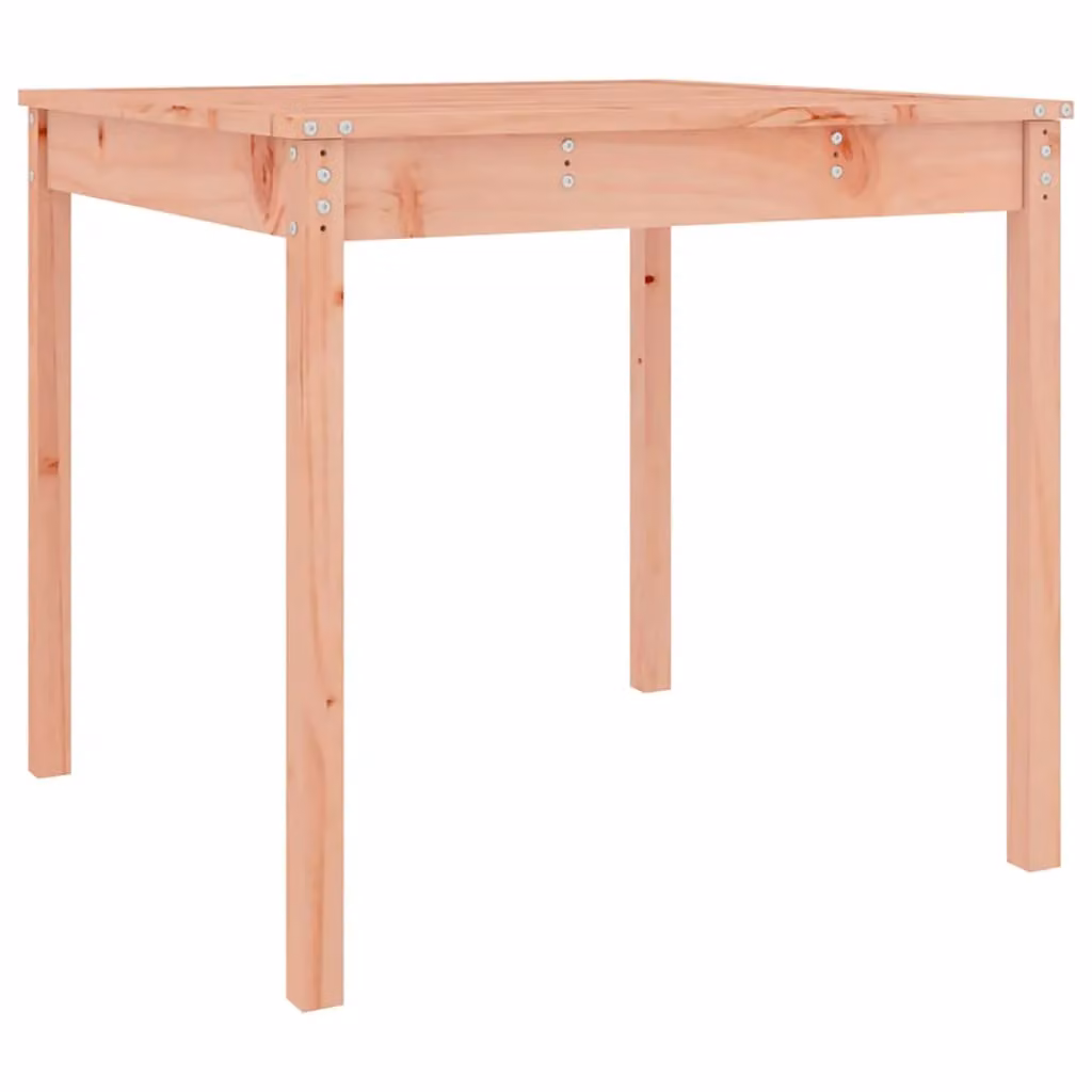 Berkfield Home Garden Table in Brown Solid Douglas Wood, W/D/H: 82.5 x 82.5 x 76 cm – 2