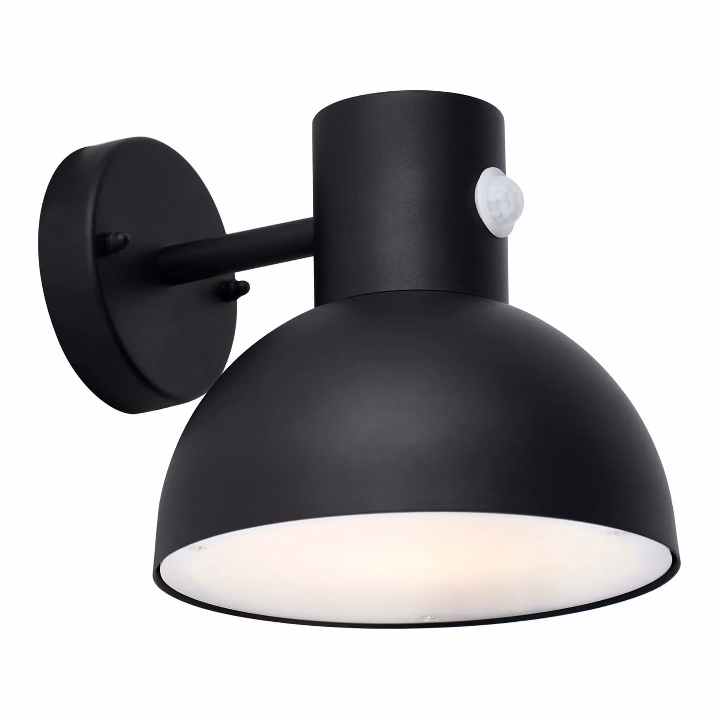 First Choice Lighting Arkle Set of 2 Black Motion Sensor Outdoor Wall Lights – 2