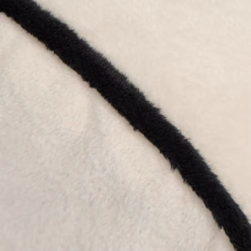 OHS Matte Velvet Cylinder Bolster Cushion for Neck and Head Support, Beige, Black, or White, W/D/H: 46 x 20 x 20 cm – 4